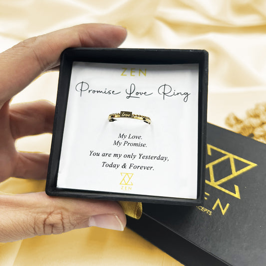 Promise Love Ring by Zen Concepts
